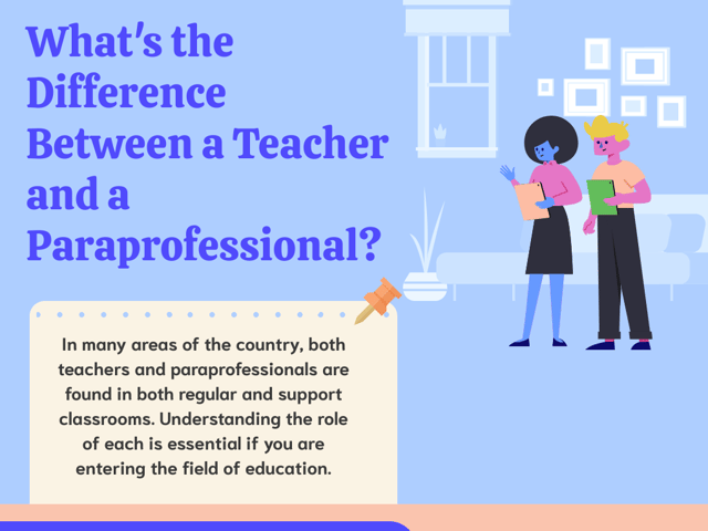 difference between parapro teacher.png