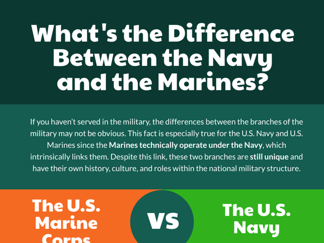 What's the Difference Between the Navy and the Marines?