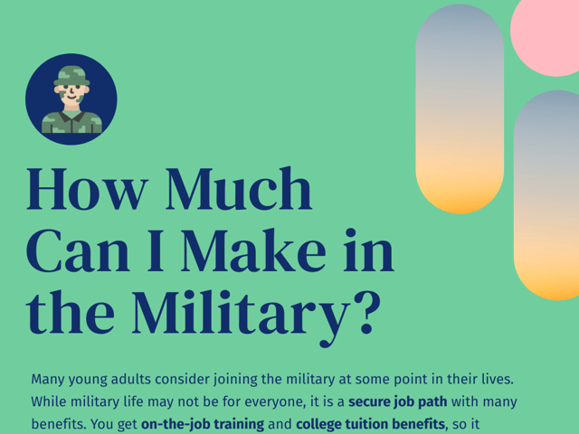 How Much Can I Make in the Military?