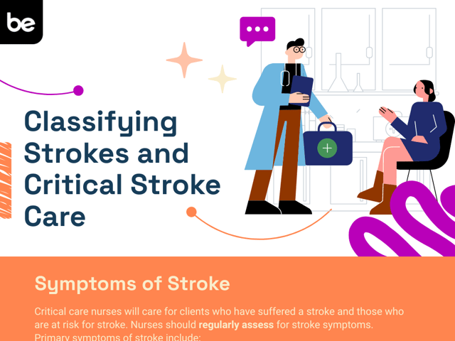 Classifying Strokes and Critical Stroke Care