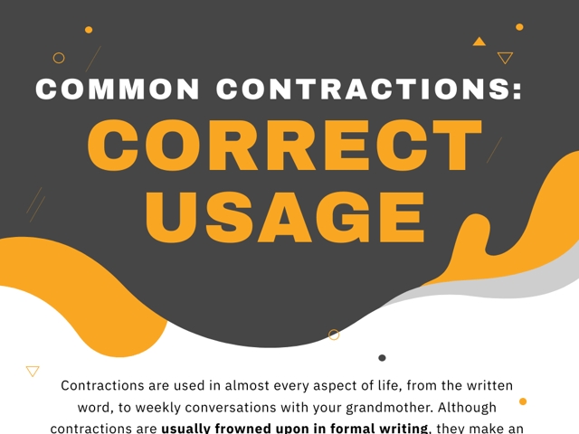 How to Use Contractions 