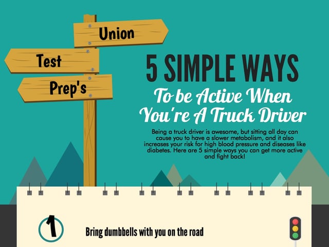 5 Ways to be More Active as a Truck Driver