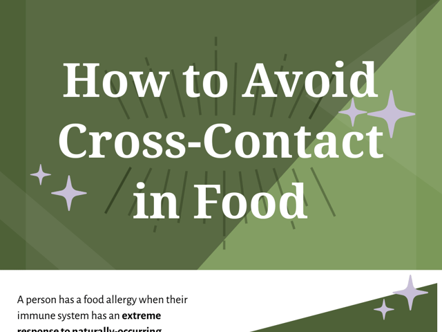 How to Avoid Cross-Contact in Food