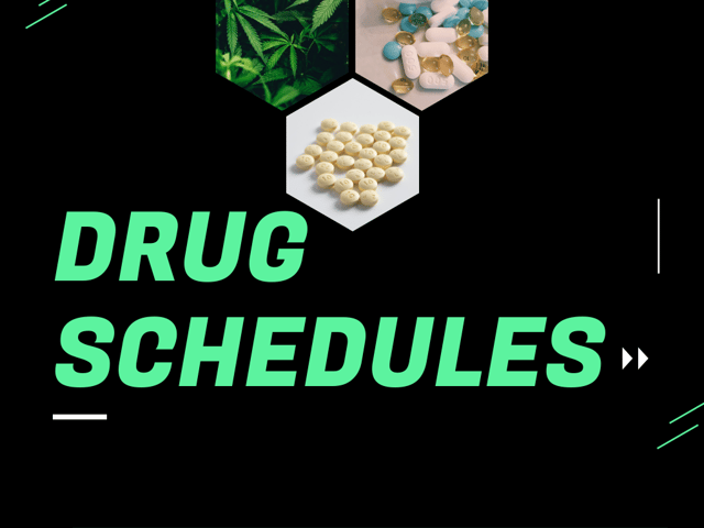 Drug Schedules/Classifications