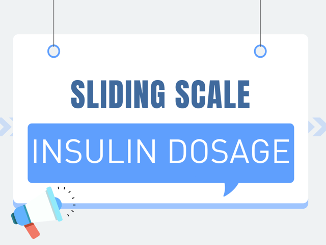   Sliding Scale Insulin Dosage