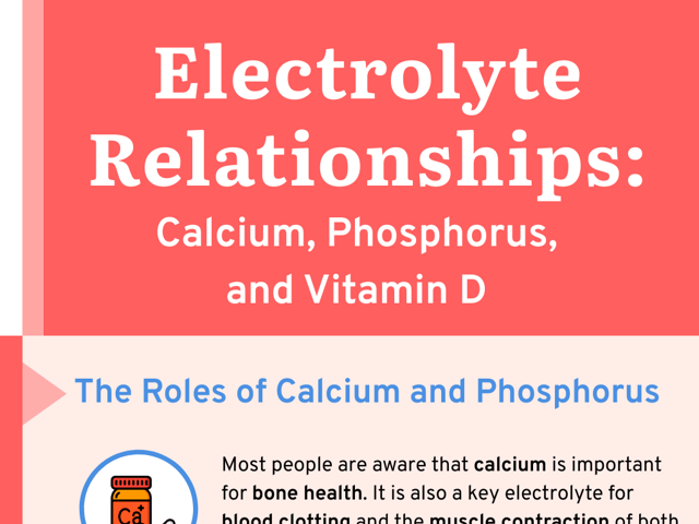 Electrolyte Relationships: Calcium, Phosphorus, and Vitamin D