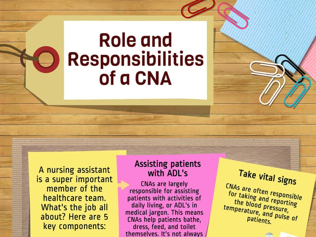 The Role and Responsibilities of  a CNA