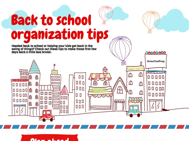 Back to School Organization Tips