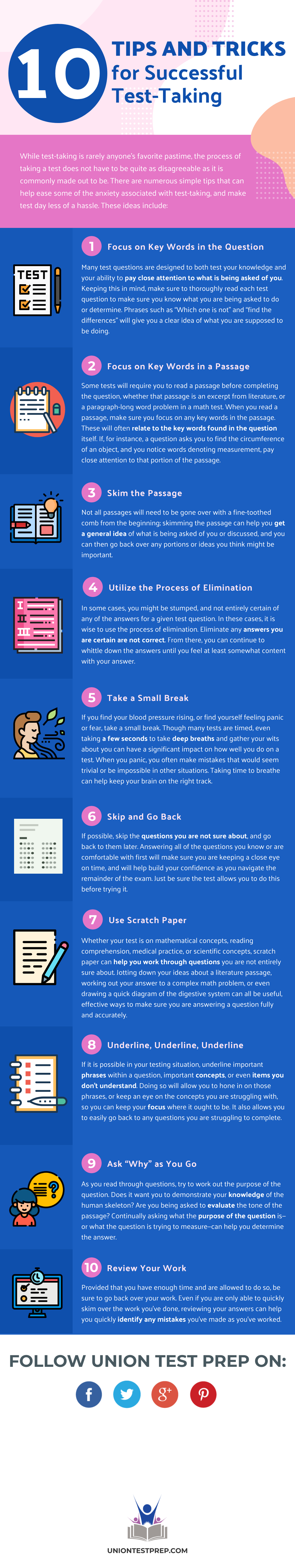 10 Tips for Successful Test Taking