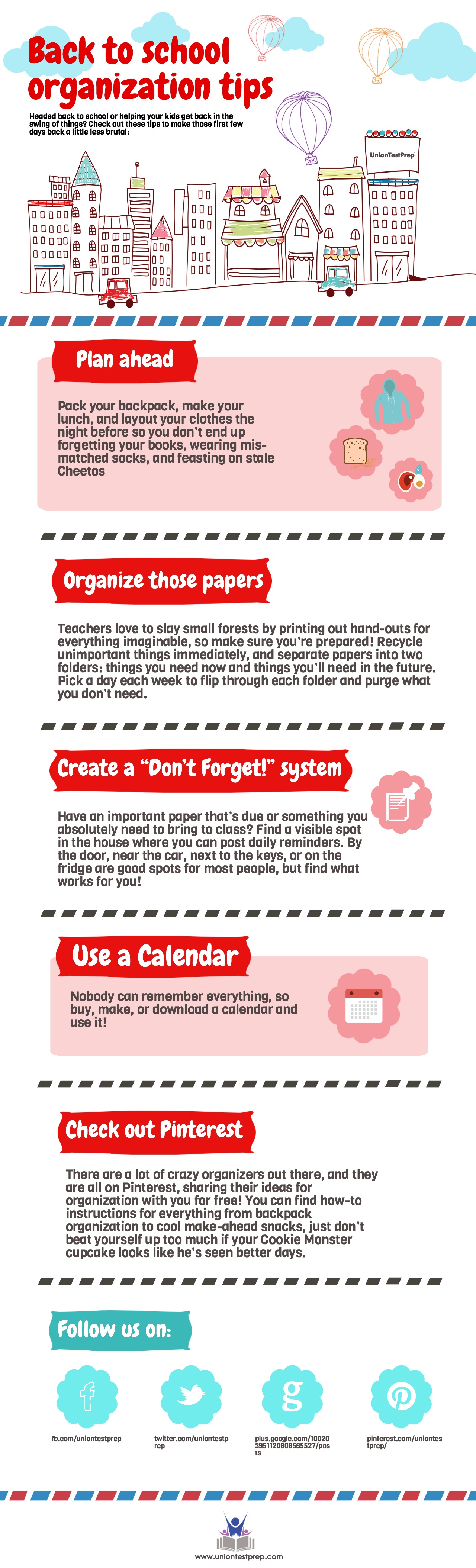 Ways to get organized for back-to-school