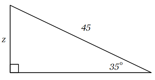 14 third angle of right triangle