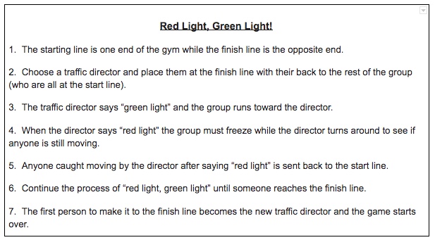 18 and 19 edited red light green light