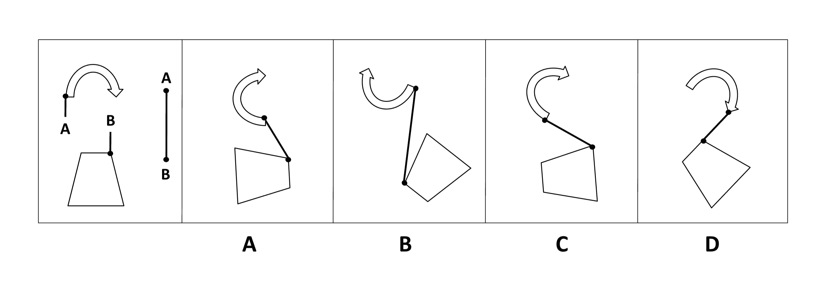 asvab assembling objects curved arrow and drum